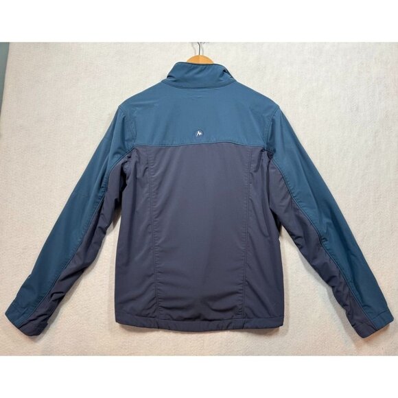 Marmot Approach Jacket Blue Full Zip Softshell Lined M 8064-3-K Men's Small S - Picture 2 of 12